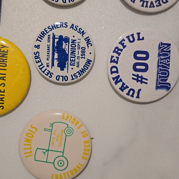 Vintage Button & Patch Collection Set - Picture 7 of 8